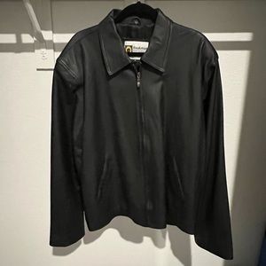 Men’s Authentic Genuine Evolution Black Leather Jacket